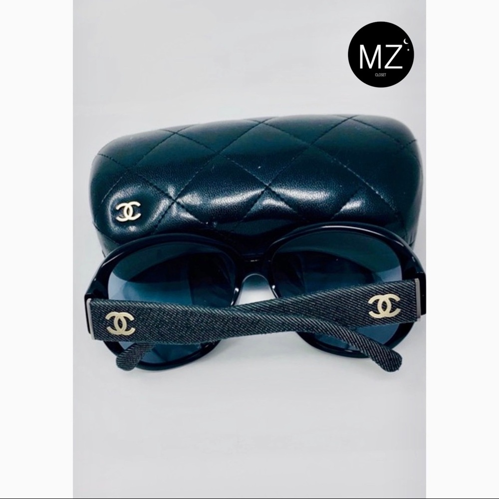 Chanel Black Denim